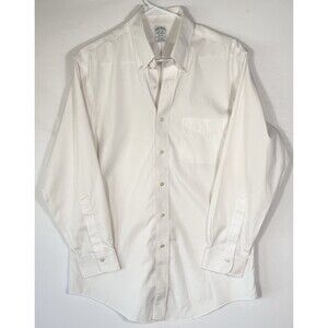 Brooks Brothers Regent Mens Long Sleeve Shirt  15.5-32 Original Polo Shirt